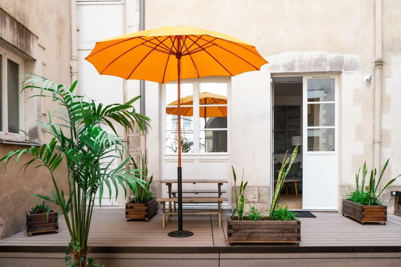 Hypercentre Appart 2 A 4 Pers, Calme & Cosy Avec Terrasse Privee نانت المظهر الخارجي الصورة